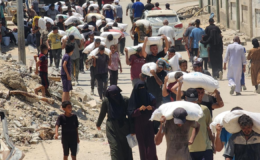 Gazze'de haftalık 500 bin çuval una ihtiyaç var