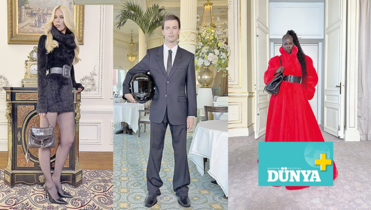 Balenciaga’nın 2025 kış kampanyası: Hollywood ışıltısı