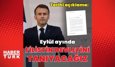 Macron: Filistin devletini tanıyacağız
