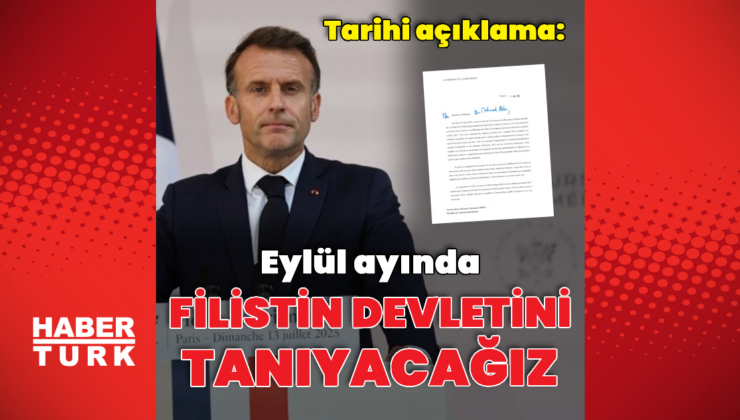 Macron: Filistin devletini tanıyacağız