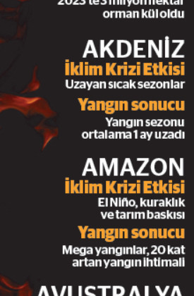 Ateş çağı başladı, dünya alev alev: Pirosen Dönemi etkisi