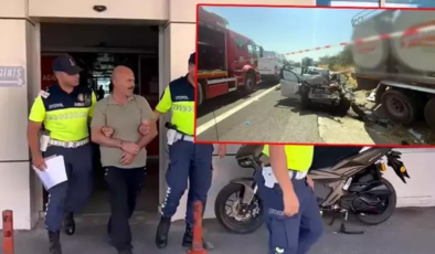 Tekirdağ’da 4 kişinin öldüğü feci kazada kamyon sürücüsü tutuklandı