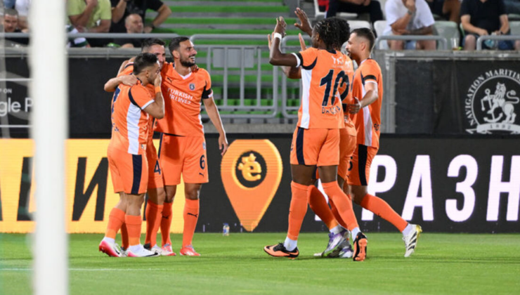 Başakşehir, Bulgaristan'da avantajı kaptı!