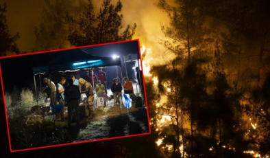 Orman yangınları nedeniyle 2 bin 619 kişi güvenli bölgelere alındı
