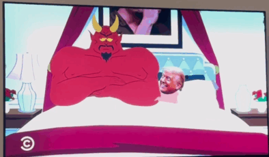 South Park 2.5 yıl aradan sonra geri döndü: Trump ve şeytan aynı yatakta!