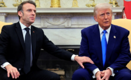 Trump, Macron'un Filistin kararını ti'ye aldı