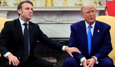 Trump, Macron'un Filistin kararını ti'ye aldı