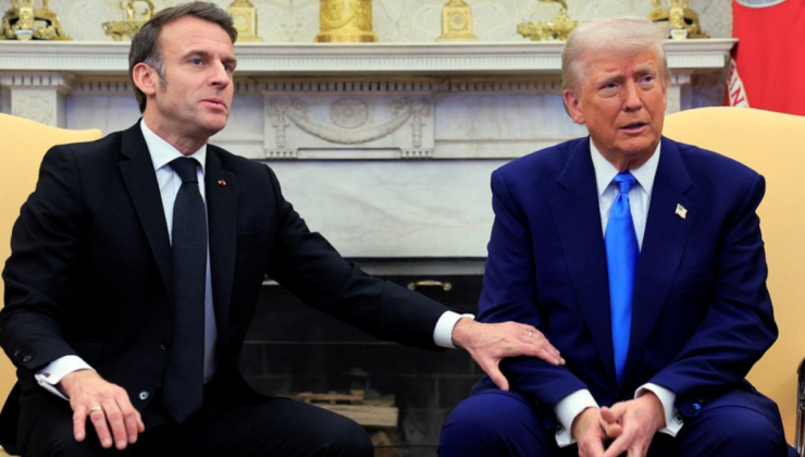 Trump, Macron'un Filistin kararını ti'ye aldı