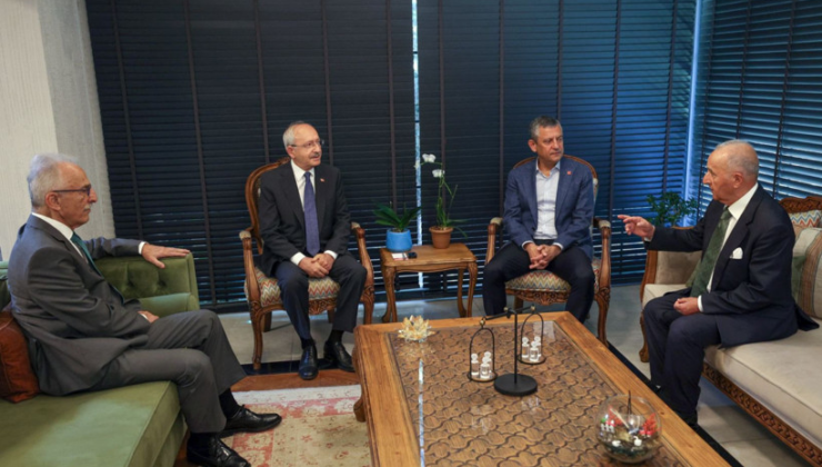 CHP lideri Özgür Özel'den eski başkan Kemal Kılıçdaroğlu'na ziyaret