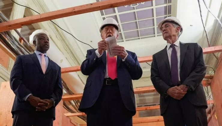 Trump köpürdü: Canlı yayında para kavgasına tutuştu