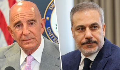 Hakan Fidan'dan Tom Barrack'a övgü
