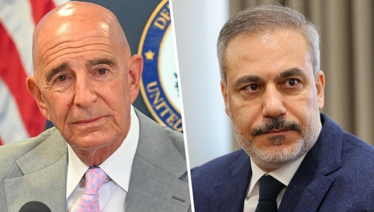 Hakan Fidan'dan Tom Barrack'a övgü
