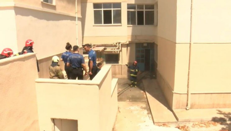 Nişantaşı'nda okul yangını: 15 öğrenci tahliye edildi