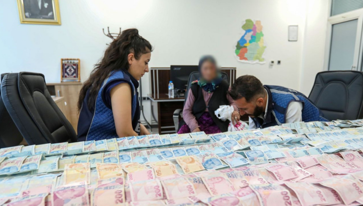 Van’da dilencinin üzerinden 76 bin TL çıktı: Paralara el konuldu