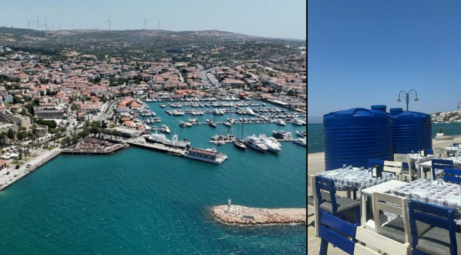 Çeşme'de günlük 7 saatlik kesinti başladı