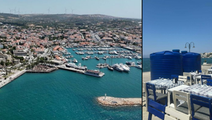 Çeşme'de günlük 7 saatlik kesinti başladı