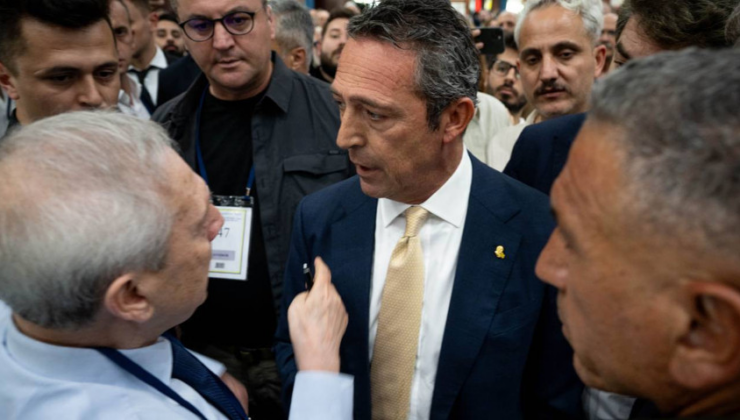 Fenerbahçe Yüksek Divan Kurulu'nda gerginlik (Video)