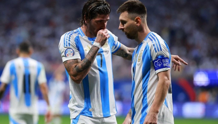 Yeniden buluştular: Rodrigo de Paul ile Messi’nin yanına gitti