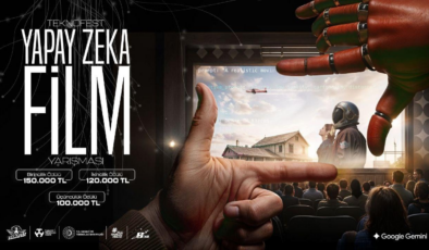 TEKNOFEST ruhunun kısa filmle buluştuğu 'Yapay Zeka Film Yarışması' sizi bekliyor