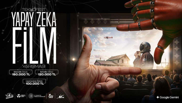 TEKNOFEST ruhunun kısa filmle buluştuğu 'Yapay Zeka Film Yarışması' sizi bekliyor