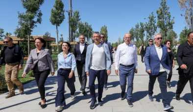 Özgür Özel ve Mansur Yavaş'tan açılış öncesi Ankara mesaisi