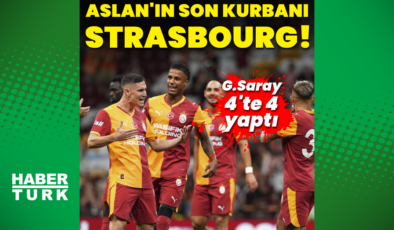 Aslan'ın son kurbanı Strasbourg!