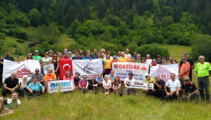 Rize'de "Dağcılık Şenliği" gerçekleştirildi