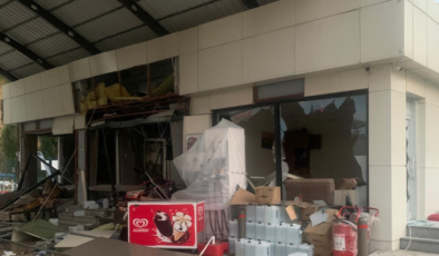 Van'da petrol istasyonunda korkutan patlama: 1 yaralı