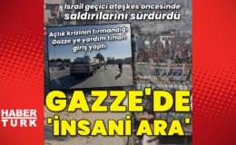 Gazze'de "insani ara" başladı, yardım tırları giriş yaptı