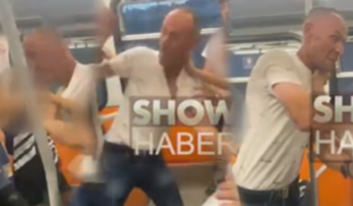 Gençleri 'küfürlü konuşma' diye uyaran adamı metroda evire çevire dövdüler