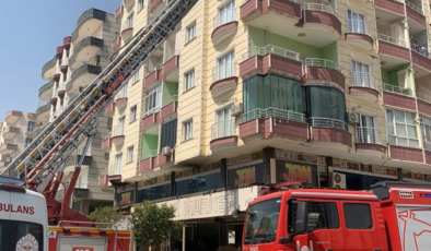 Mardin’de apartman dairesinde çıkan yangın söndürüldü