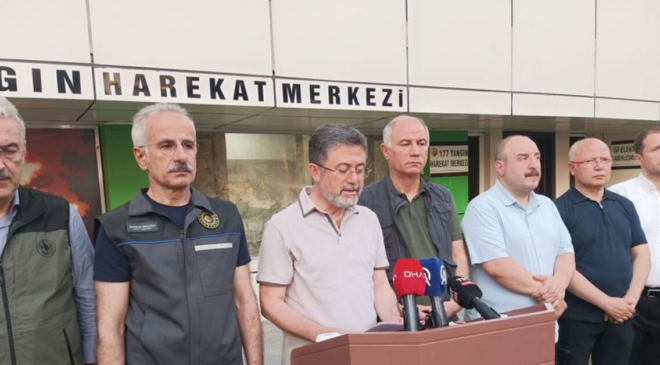 "3 ilimizde 4 yangın sürüyor"