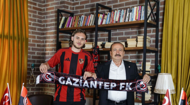 Gaziantep FK'ya Bosnalı sağ kanat!