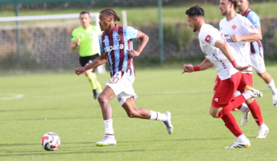 Trabzonspor hazırlık maçında galip