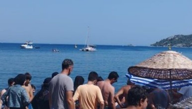 Marmaris'te denize giren kişi boğuldu