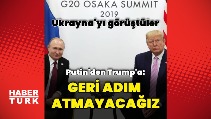 Trump Putin görüşmesi sona erdi