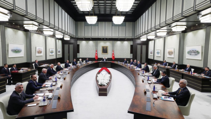Kabine 'Terörsüz Türkiye' gündemiyle toplandı
