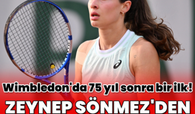 Türk tenisi, Zeynep Sönmez'le yükseliyor