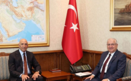 Bakan Güler Barrack'ı kabul etti