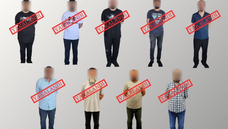 Kırmızı bültenle aranan 8 suçlu Türkiye'de