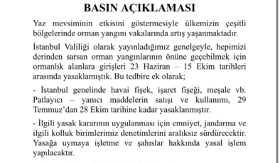 İstanbul'da havai fişek ve meşale satışı yasaklandı