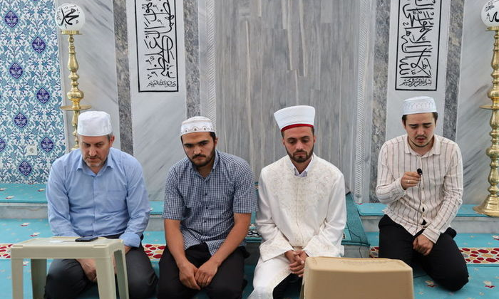 Orman şehitleri için mevlit ve yağmur duası