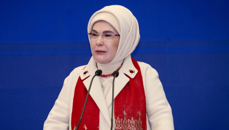 Emine Erdoğan'dan Dünya 5'ten büyüktür mesajı