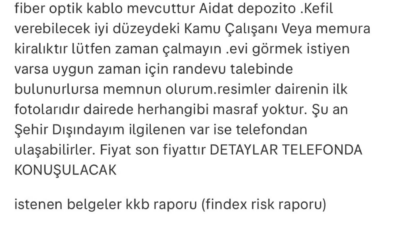 Ev sahiplerinin istedikleri şartlar pes dedirtti