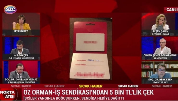İşçiler yangında ölürken Orman İş Sendikasından gazetecilere sus payı! SÖZCÜ TV'den tepki