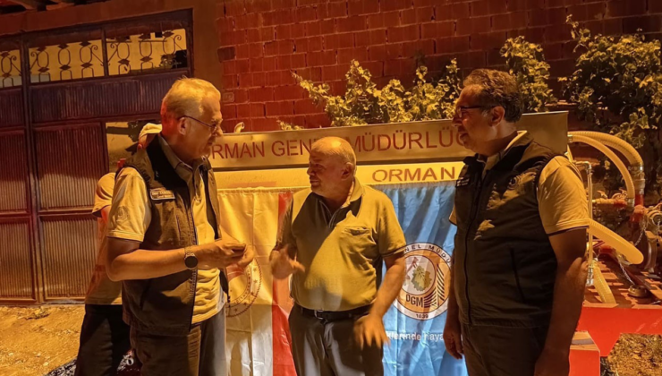 Patlak lastikle yangına koşmuştu: Orman Genel Müdürü Ramazan Doğan'a tanker hediye etti