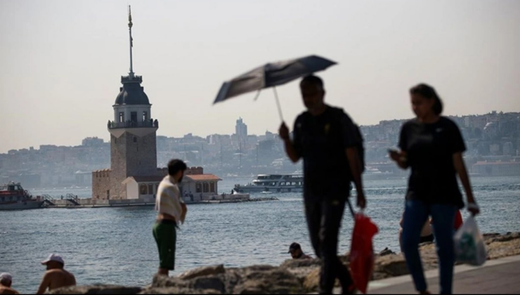 İstanbul'da nem oranı yüzde 90'ı zorladı!