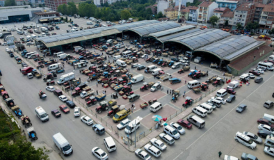 Taşköprü sarımsak pazarında yoğunluk
