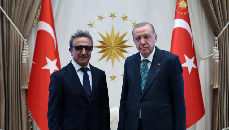 Cumhurbaşkanı Erdoğan, Hamdi Ulukaya'yı kabul etti