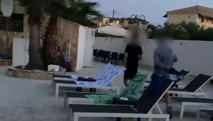 Otel çalışanlarından turistlere unutulmaz ders